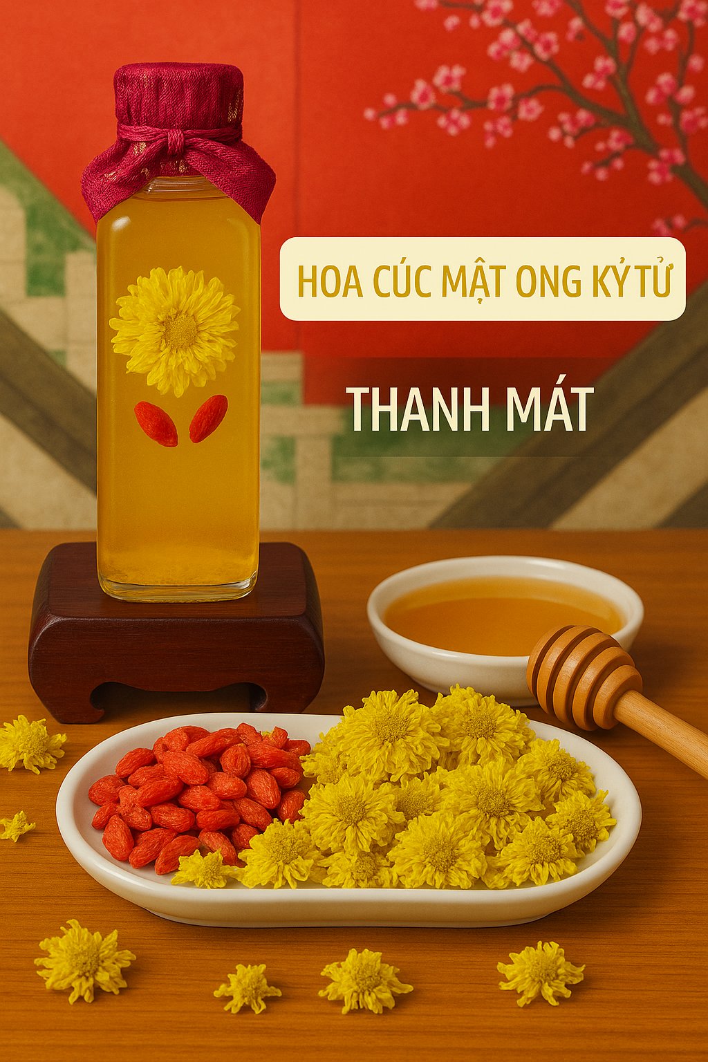 Trà hoa cúc mật ong